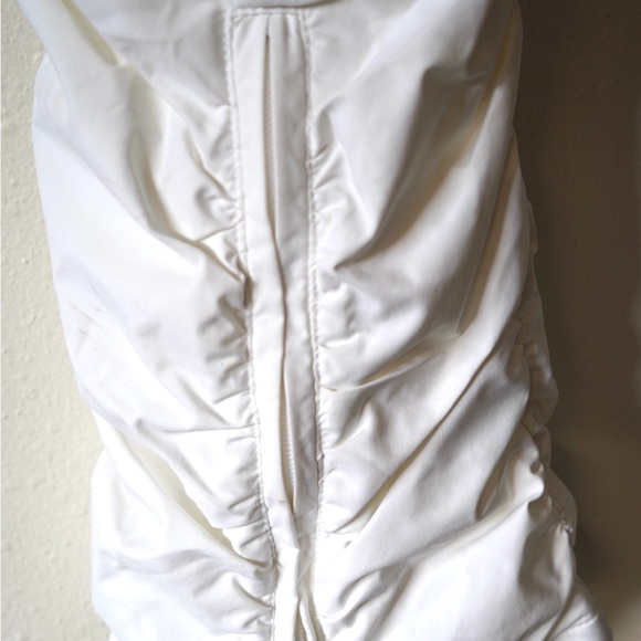 Vtg Y2K Bogner Ski Snowboard White Women’s Ruched Stylish Pants Size US 8 Long - Picture 5 of 10